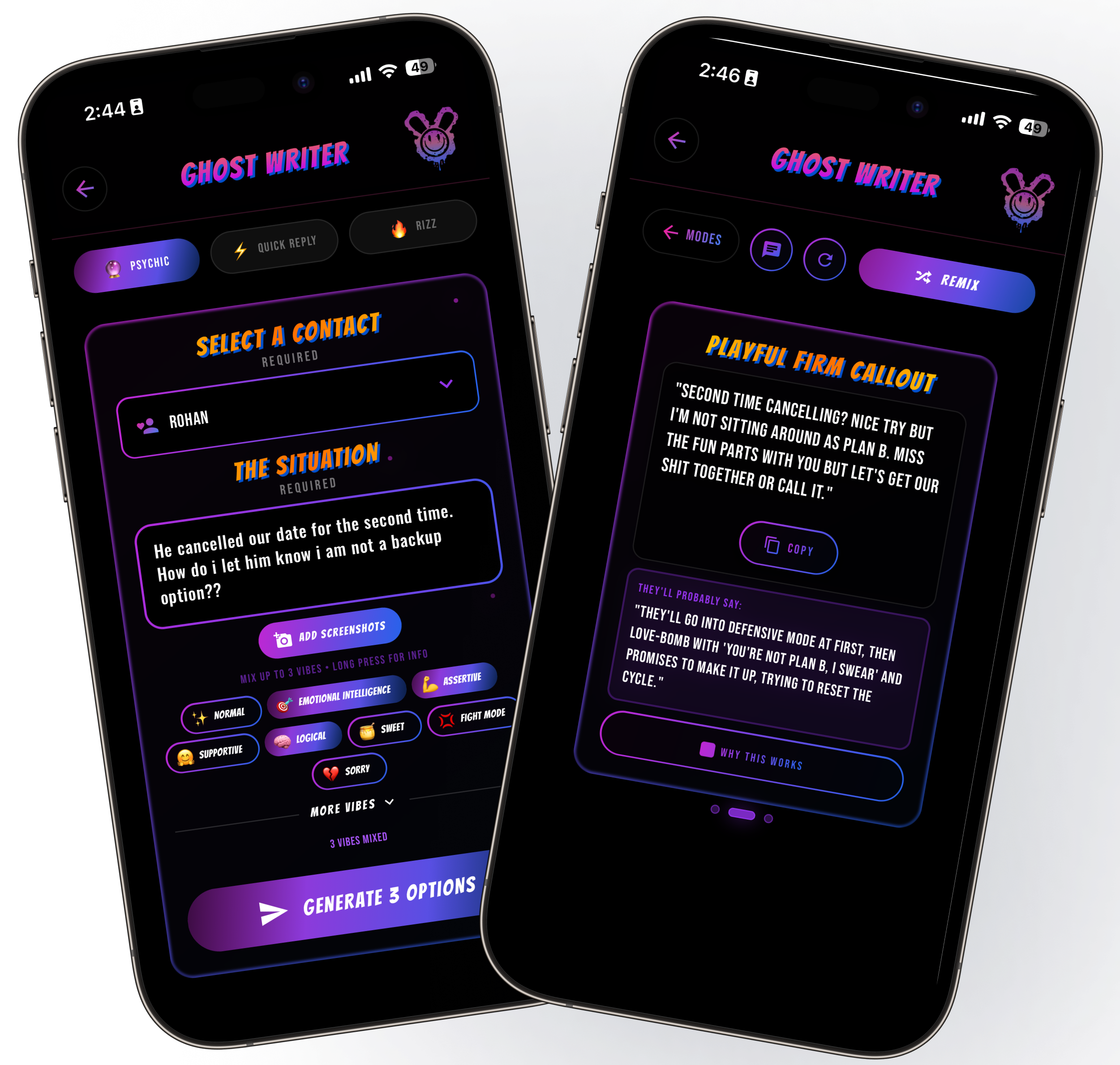 Ghost Writer — AI message helper